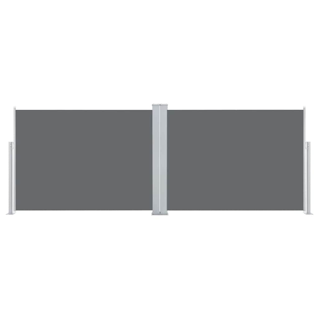 Tenda da Sole Laterale Retrattile Antracite 120x1000 cm 48480