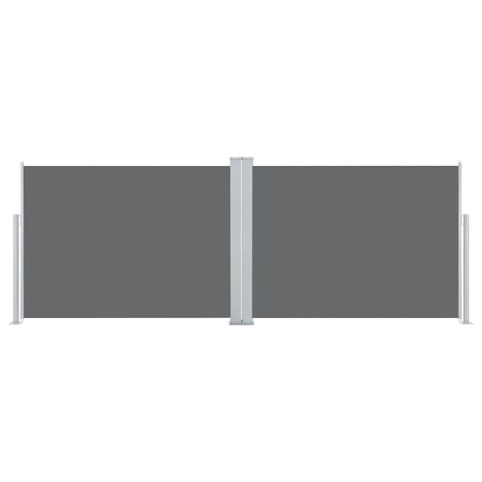 Tenda da Sole Laterale Retrattile Antracite 120x1000 cm 48480