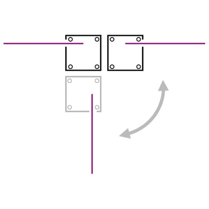 Tenda da Sole Laterale Retrattile Antracite 120x1000 cm 48480