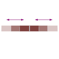 Tenda da Sole Laterale Retrattile Marrone 120x1000 cm 48481