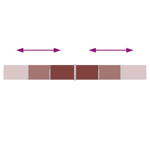 Tenda da Sole Laterale Retrattile Marrone 140x1000 cm