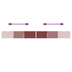 Tenda Laterale Retrattile Marrone 140x1000 cm 48487