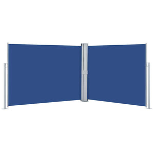 Tenda da Sole Laterale Retrattile Blu 140x1000 cm 48488