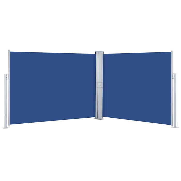 Tenda da Sole Laterale Retrattile Blu 140x1000 cm 48488