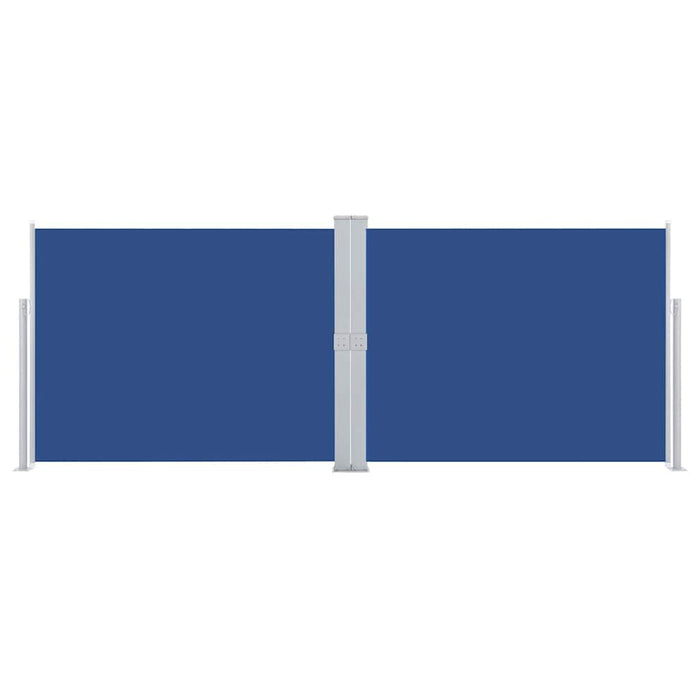 Tenda da Sole Laterale Retrattile Blu 140x1000 cm 48488