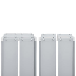 Tenda da Sole Laterale Retrattile Blu 140x1000 cm 48488