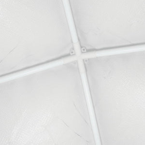 Tendone per Feste 2x2 m Bianco 48496