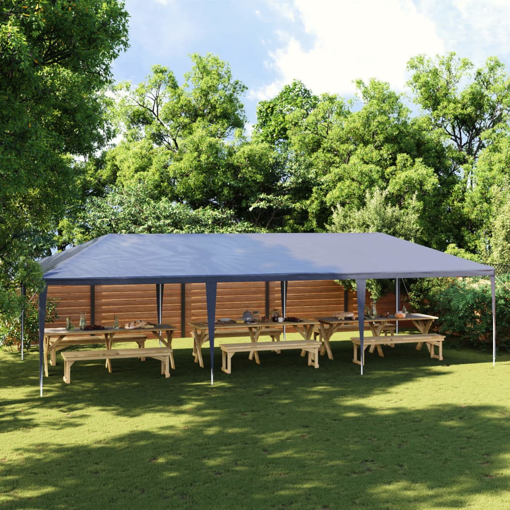 Tenda per Feste 4x9 m Blu 48505