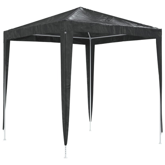 Gazebo per Feste Professionale 2x2 m Antracite 48506