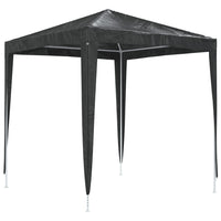Gazebo per Feste Professionale 2x2 m Antracite