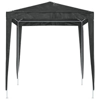 Gazebo per Feste Professionale 2x2 m Antracite 48506