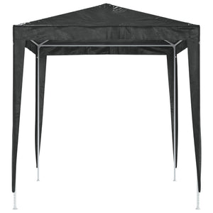 Gazebo per Feste Professionale 2x2 m Antracite 48506