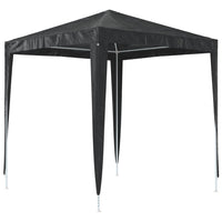 Gazebo per Feste Professionale 2x2 m Antracite 48506