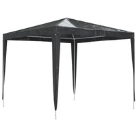 Gazebo Professionale 2,5x2,5 m Antracite 90 g/m² 48507