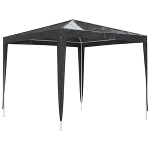 Gazebo Professionale 2,5x2,5 m Antracite 90 g/m² 48507