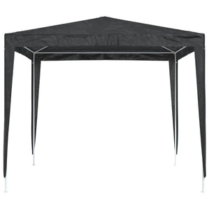 Gazebo Professionale 2,5x2,5 m Antracite 90 g/m² 48507