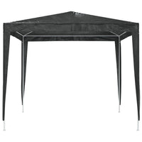 Gazebo Professionale 2,5x2,5 m Antracite 90 g/m² 48507