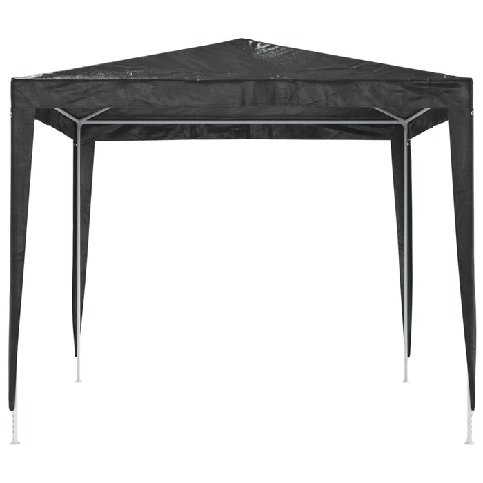 Gazebo Professionale 2,5x2,5 m Antracite 90 g/m² 48507