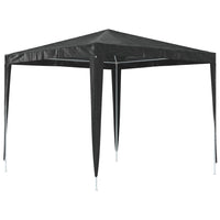 Gazebo Professionale 2,5x2,5 m Antracite 90 g/m² 48507