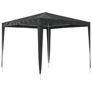 Gazebo Professionale 2,5x2,5 m Antracite 90 g/m² 48507