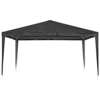 Gazebo Professionale 4x4 m Antracite 90 g/m² 48508