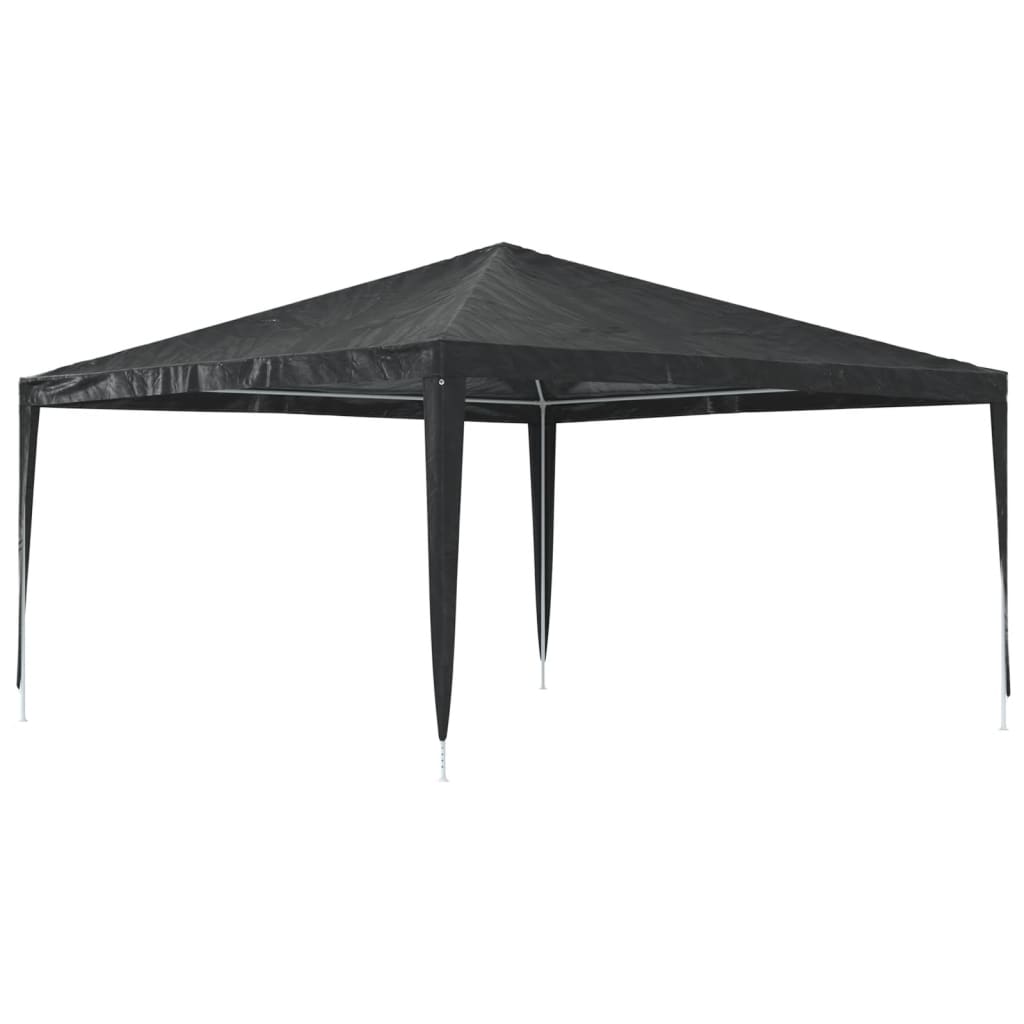 Gazebo Professionale 4x4 m Antracite 90 g/mÂ²