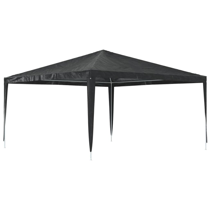 Gazebo Professionale 4x4 m Antracite 90 g/mÂ²