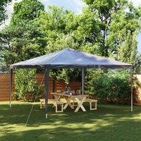 Gazebo Professionale 4x4 m Antracite 90 g/mÂ²