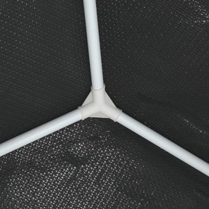 Gazebo Professionale 4x9 m Antracite 90 g/m² 48510