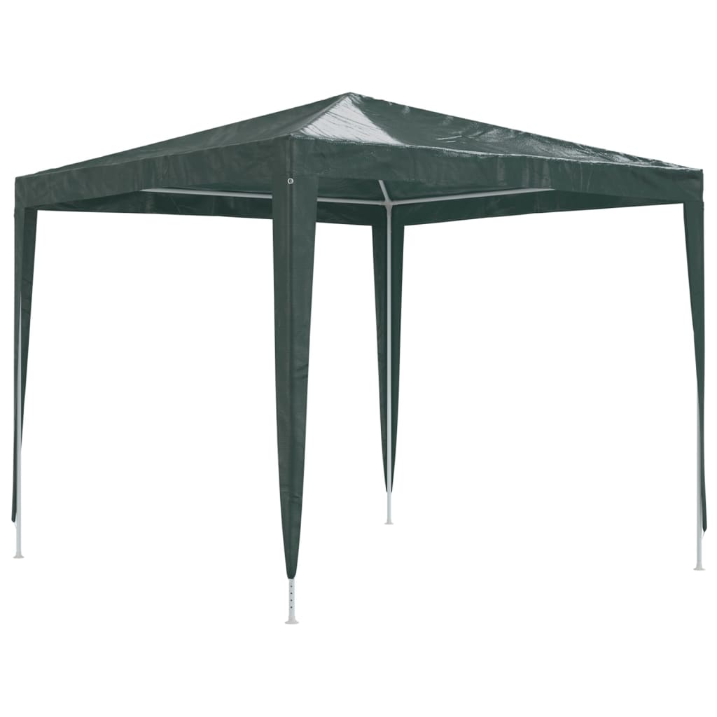 Gazebo Professionale 2,5x2,5 m Verde 90 g/mÂ²