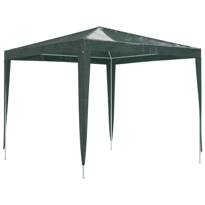 Gazebo Professionale 2,5x2,5 m Verde 90 g/mÂ²
