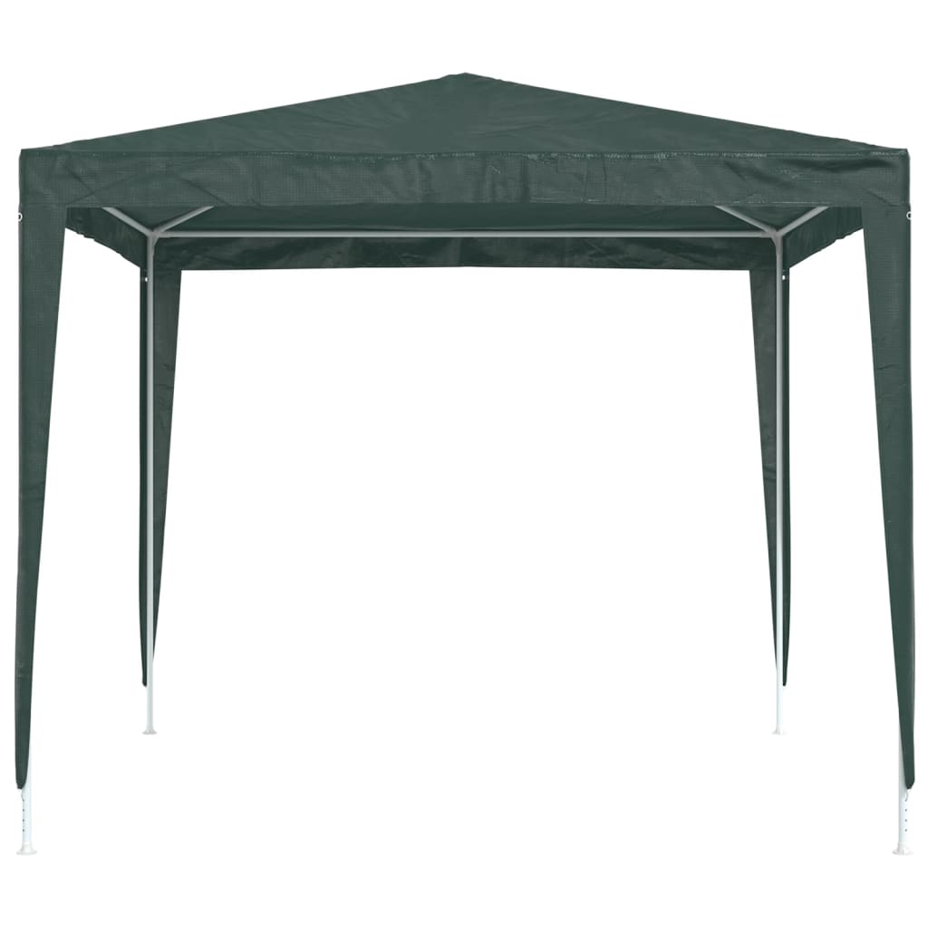 Gazebo Professionale 2,5x2,5 m Verde 90 g/mÂ²