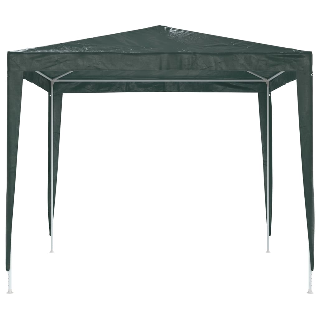 Gazebo Professionale 2,5x2,5 m Verde 90 g/mÂ²