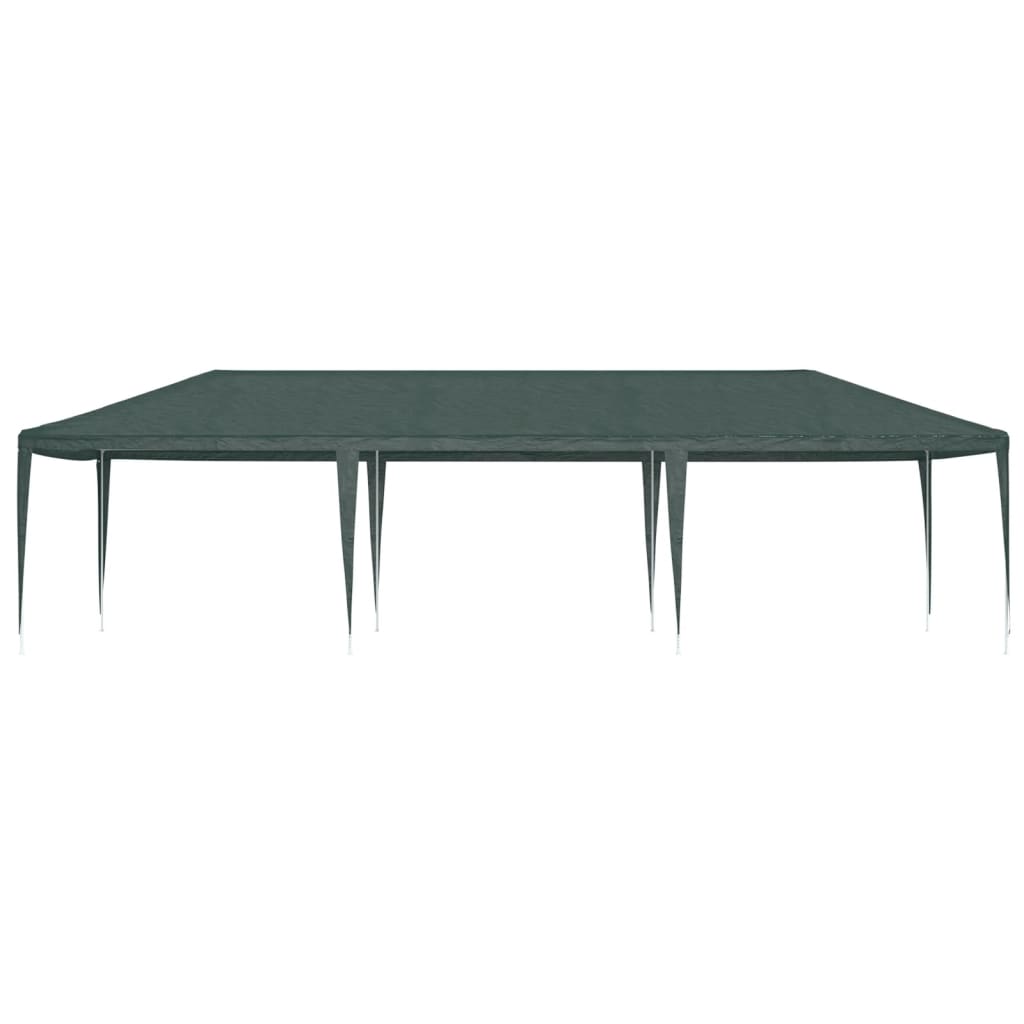 Gazebo Professionale 4x9 m Verde 90 g/mÂ²