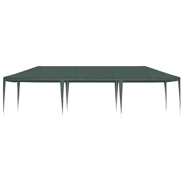 Gazebo Professionale 4x9 m Verde 90 g/mÂ²