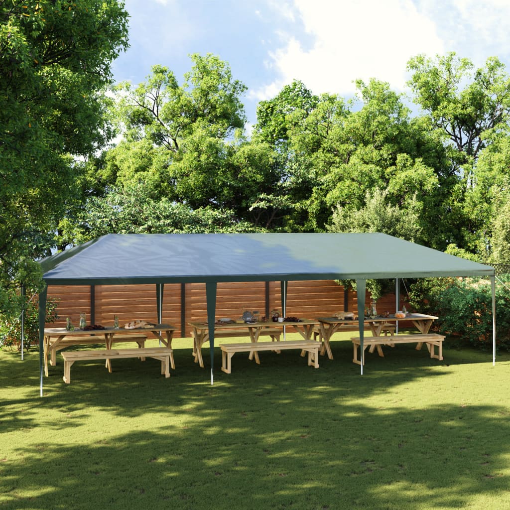 Gazebo Professionale 4x9 m Verde 90 g/m² 48515