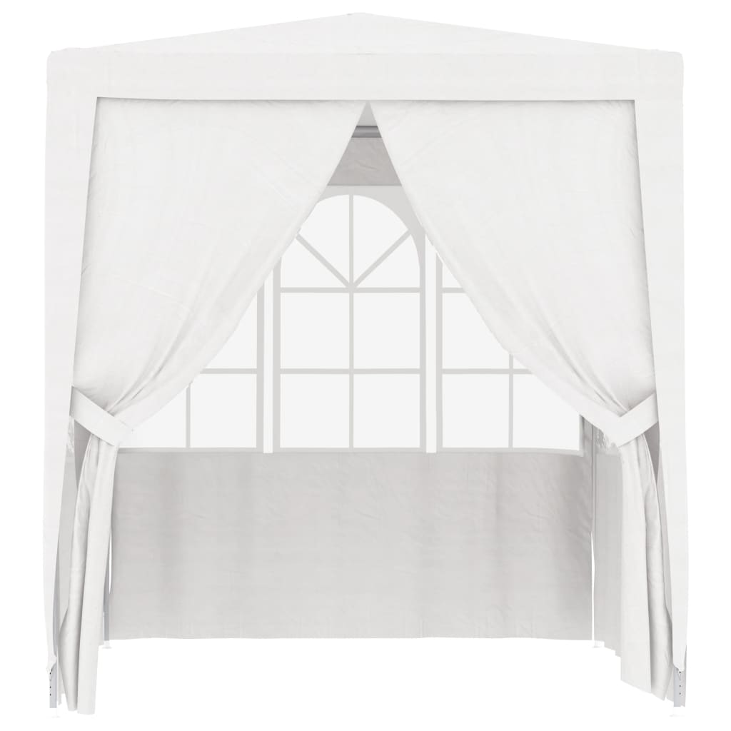Gazebo Professionale con Pareti 2x2 m Bianco 90 g/m²cod mxl 126796