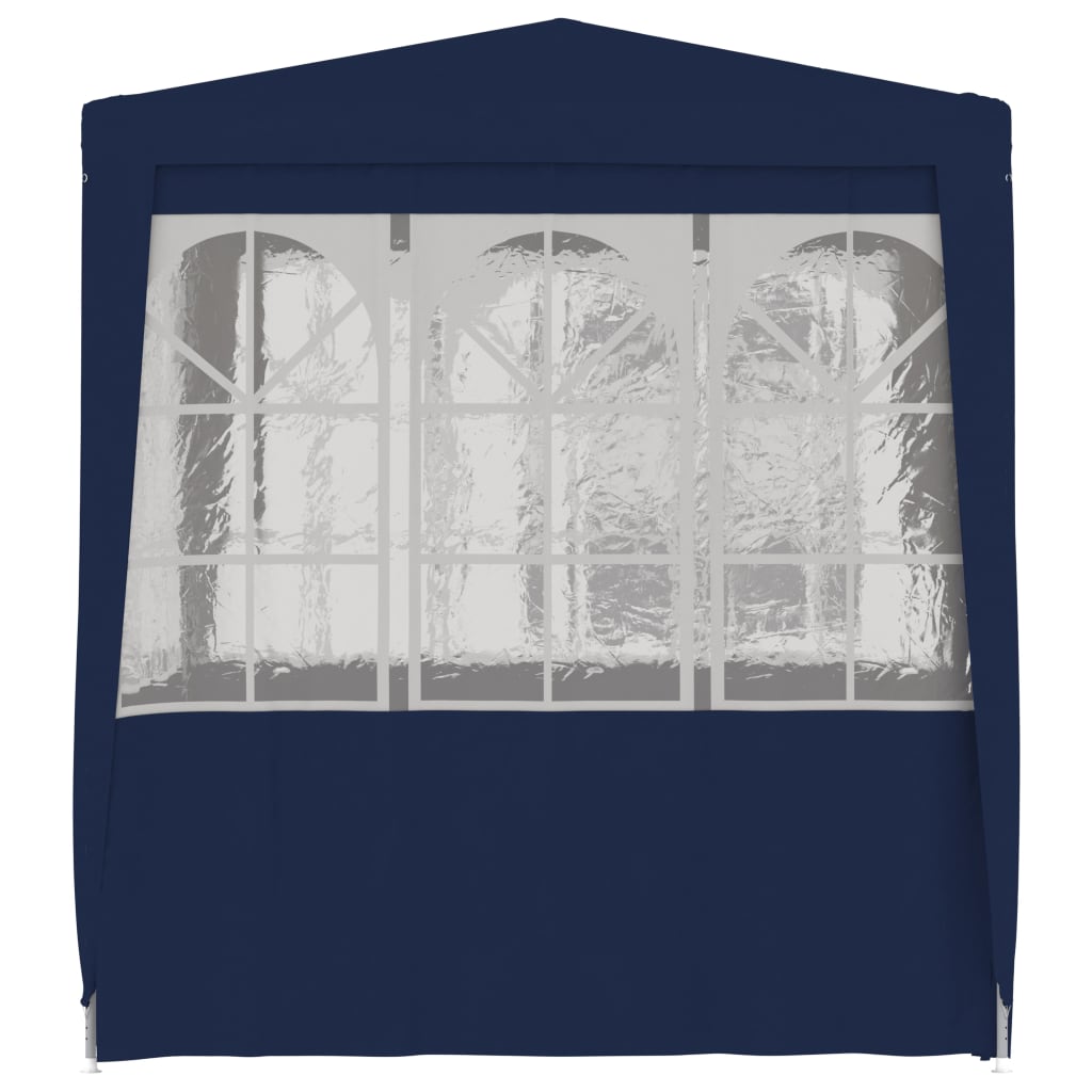 Gazebo Professionale con Pareti 2,5x2,5 m Blu 90 g/m² 48519