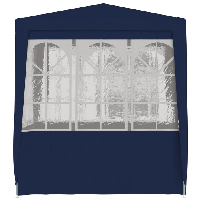 Gazebo Professionale con Pareti 2,5x2,5 m Blu 90 g/m² 48519