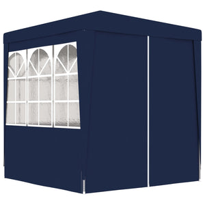 Gazebo Professionale con Pareti 2,5x2,5 m Blu 90 g/m² 48519