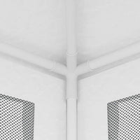 Tendone per Feste con 4 Pareti in Rete 2x2 m Bianco cod mxl 48618