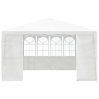 Gazebo Professionale con Pareti 4x4 m Bianco 90 g/m² 48525