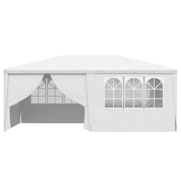 Gazebo Professionale con Pareti 4x6 m Bianco 90 g/m² 48527