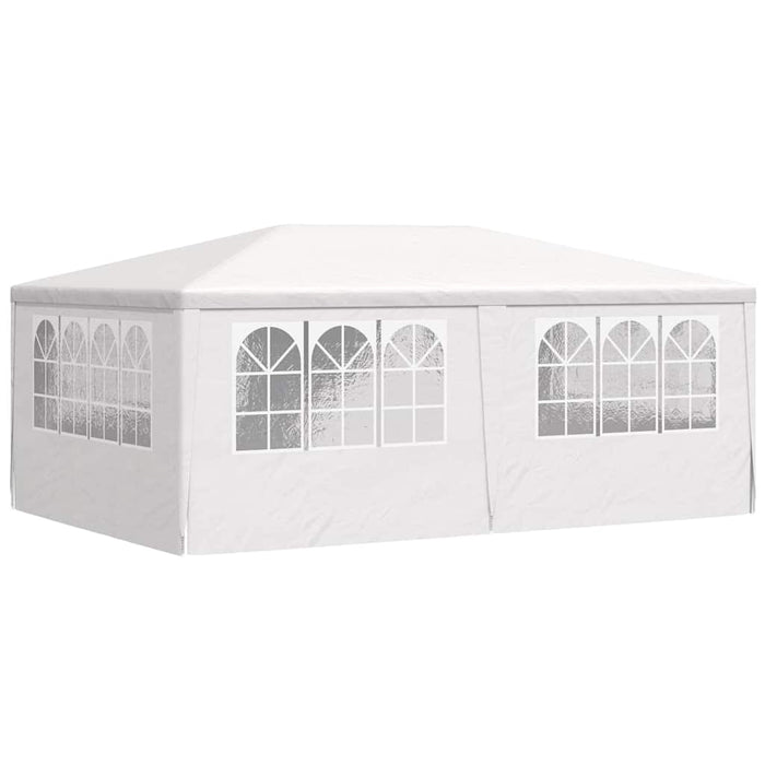 Gazebo Professionale con Pareti 4x6 m Bianco 90 g/m² 48527