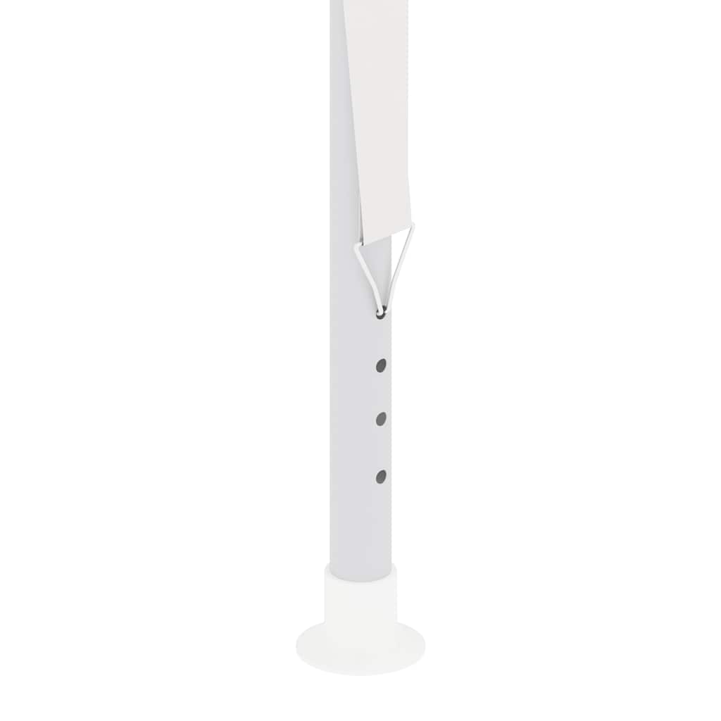 Gazebo Professionale con Pareti 4x6 m Bianco 90 g/m² 48527