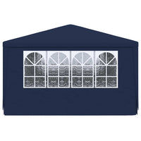 Gazebo Professionale con Pareti 4x6 m Blu 90 g/mÂ²