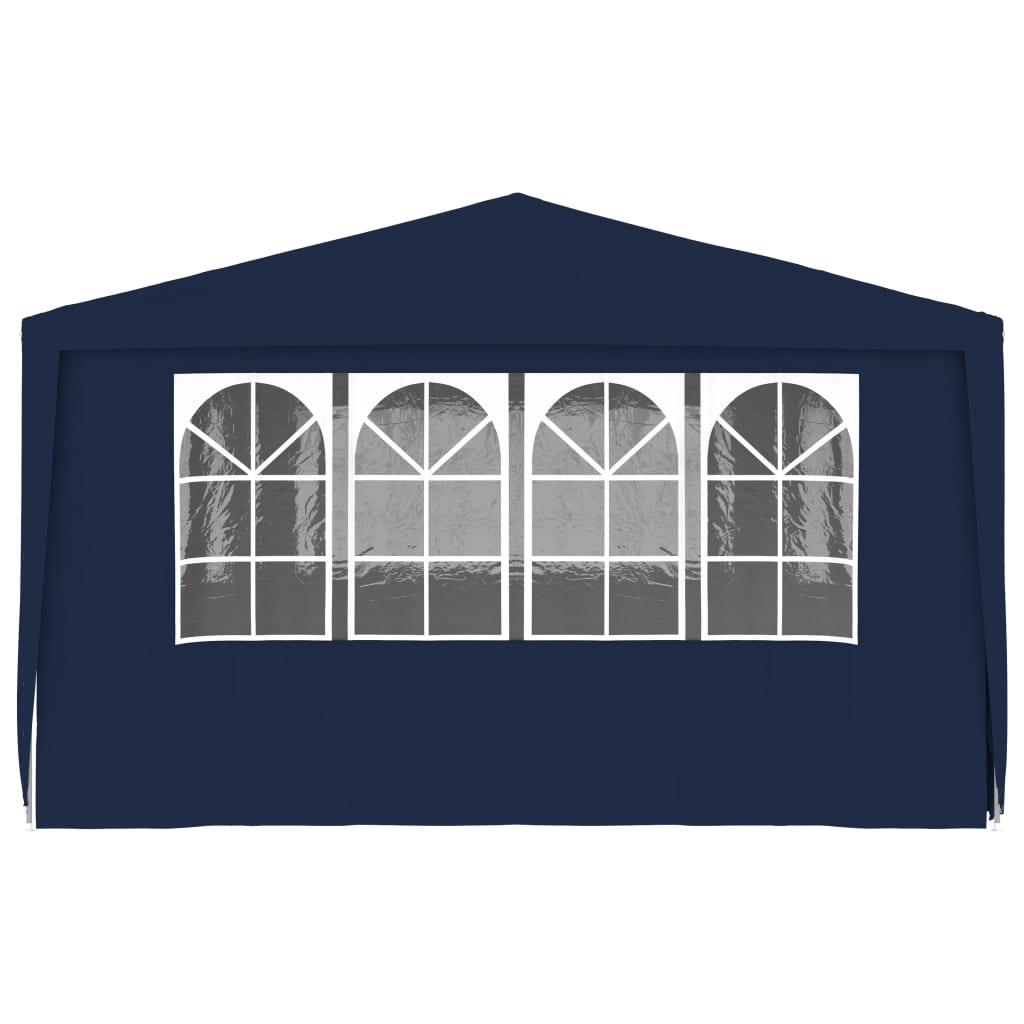 Gazebo Professionale con Pareti 4x6 m Blu 90 g/m² 48528