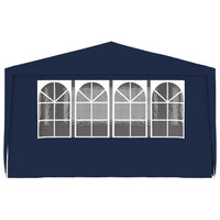 Gazebo Professionale con Pareti 4x6 m Blu 90 g/m² 48528