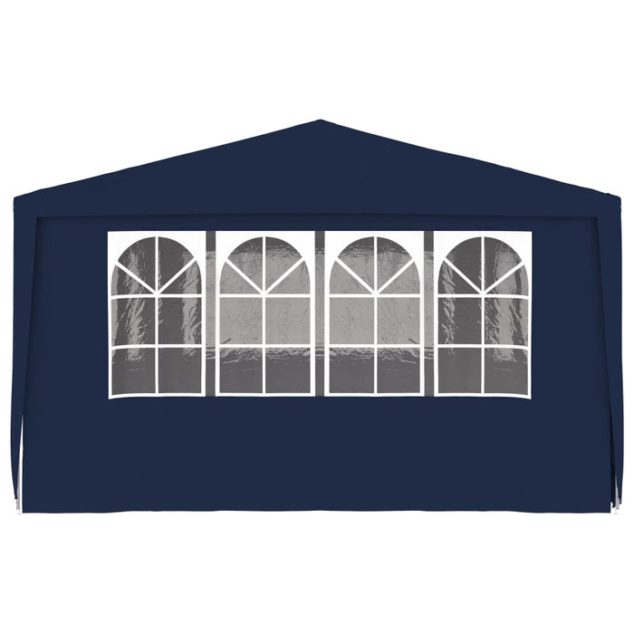 Gazebo Professionale con Pareti 4x6 m Blu 90 g/m² 48528