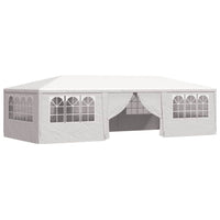 Gazebo Professionale con Pareti 4x9 m Bianco 90 g/mÂ² cod mxl 53485